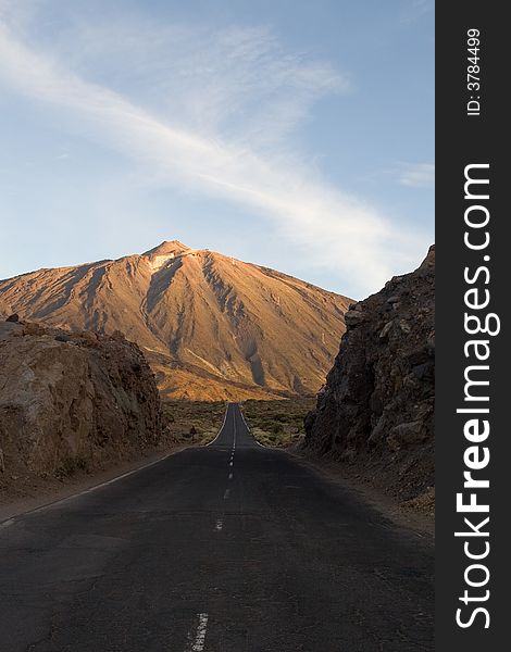 Volcano El Teide on Tenerife