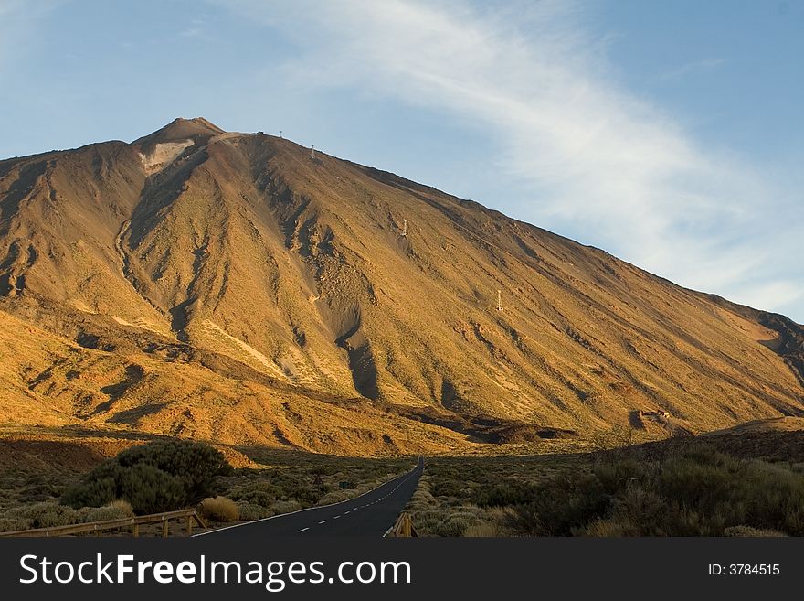 Volcano El Teide on Tenerife. Volcano El Teide on Tenerife