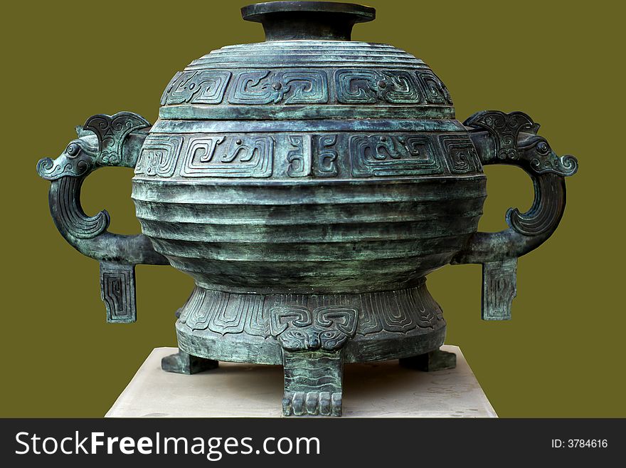 Chinese Bronze Pot