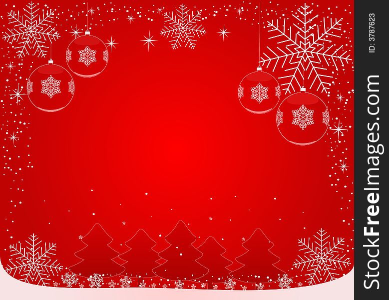 Christmas abstract Background vector illustration
