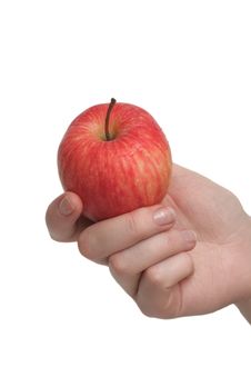 Tasty Juicy Apple In A Hand Royalty Free Stock Image Tasty Juicy Apple In A Hand Royalty Free Stock Image