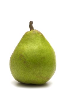 One Green Pear Royalty Free Stock Photos One Green Pear Royalty Free Stock Photos