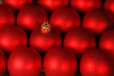 Red Christmas Decorations Royalty Free Stock Image Red Christmas Decorations Royalty Free Stock Image
