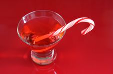 Christmas Cocktail Stock Photography Christmas Cocktail Stock Photography