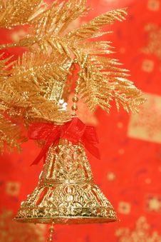 New-year Handbell Stock Photo New-year Handbell Stock Photo
