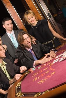 Casino And Youth Stock Photography