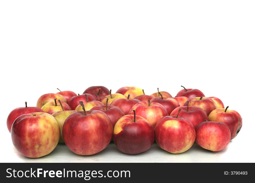 Many Red Apples