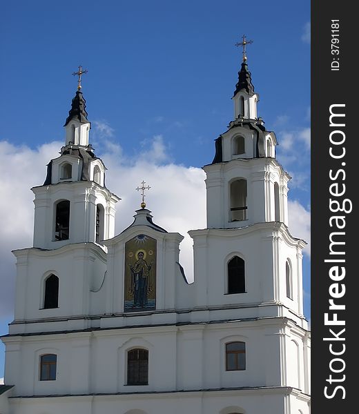 Church of Saint Spirit - the main Orthodox church in Belarus. Church of Saint Spirit - the main Orthodox church in Belarus.