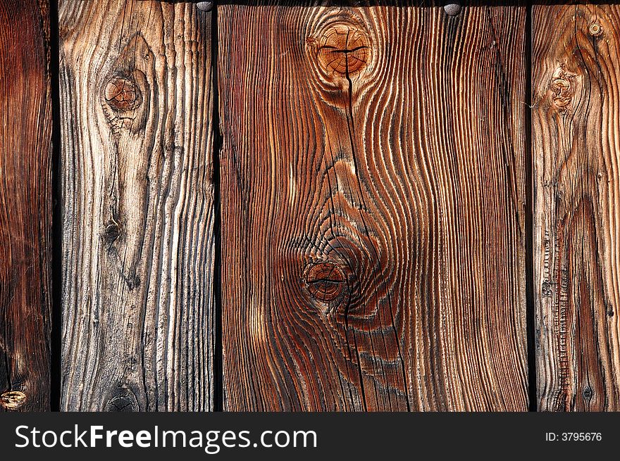 Close up photo of a old wooden door. Close up photo of a old wooden door.