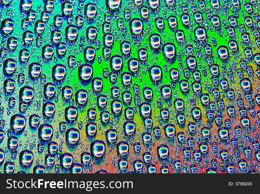 Colored drops