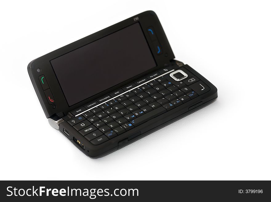 The new 3G communicator with isolated white background
