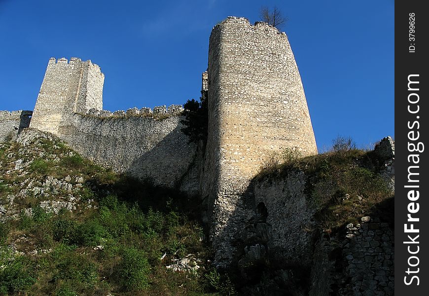 Medieval fortress in Golubac, Serbia. Medieval fortress in Golubac, Serbia