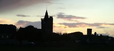 Sunset Over Anstruther Royalty Free Stock Image Sunset Over Anstruther Royalty Free Stock Image