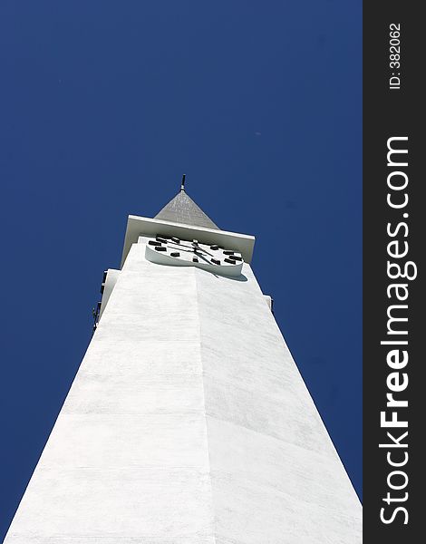 Church tower from basin to top