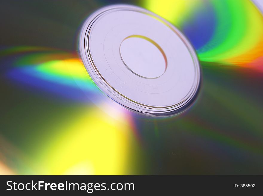 Abstract cd-rom image