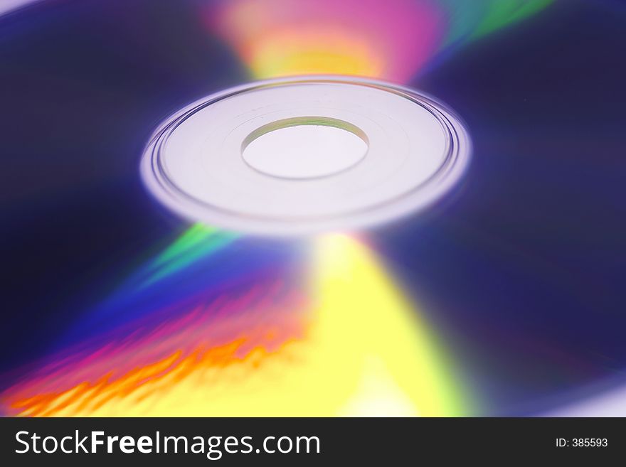 Abstract cd-rom image