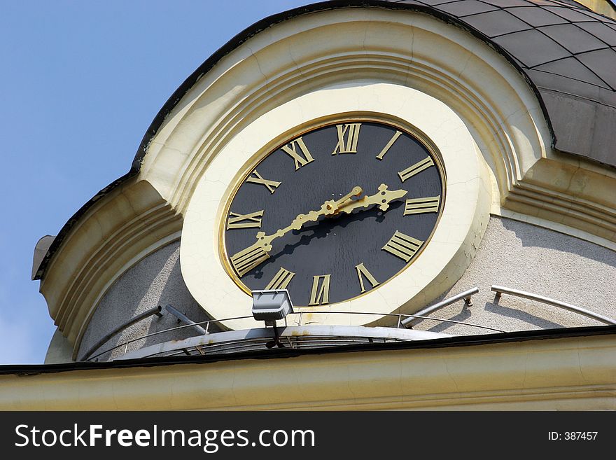 Tower and clock