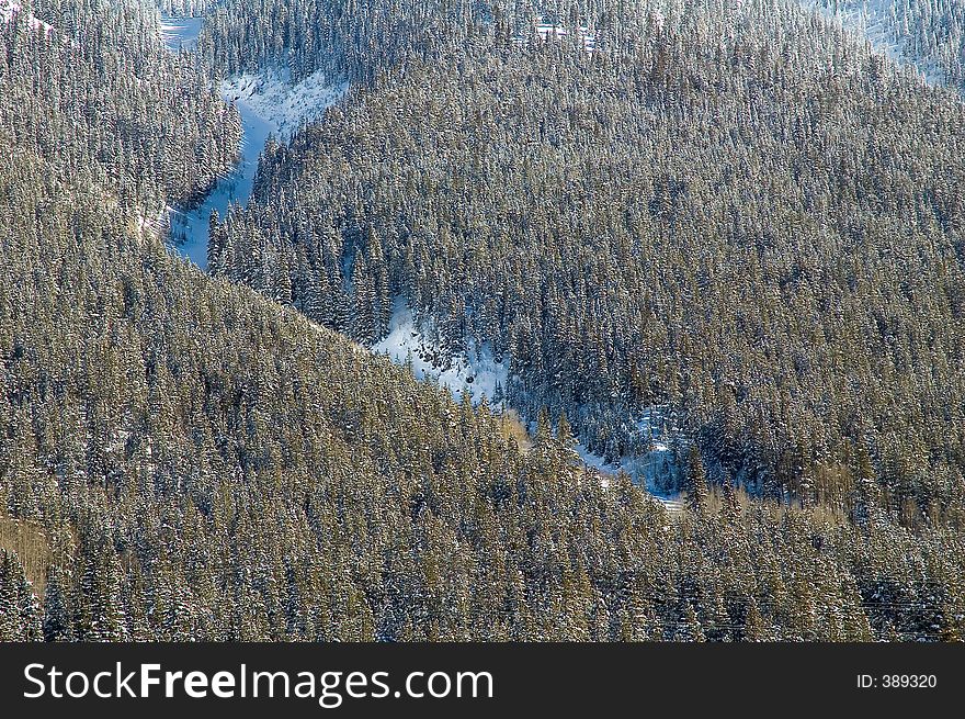 Rocky mountain winter in colorado. Rocky mountain winter in colorado