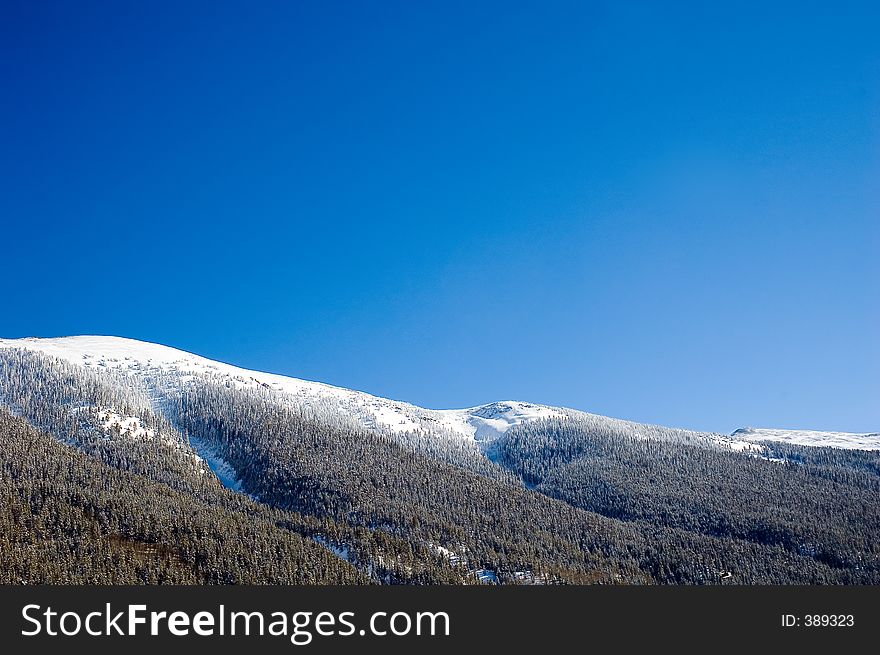 Rocky mountain winter in colorado. Rocky mountain winter in colorado