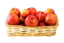 Basket Of Apples Stock Image