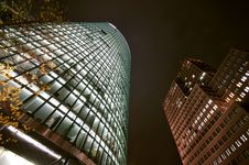 Skyscrapers At Potsdamer Platz Royalty Free Stock Images Skyscrapers At Potsdamer Platz Royalty Free Stock Images