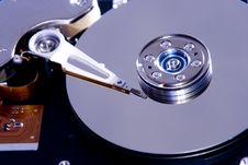 Inside Hard Disk Drive Stock Images