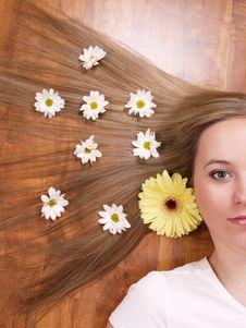 Beautiful Woman With Long Blond Hair Stock Images Beautiful Woman With Long Blond Hair Stock Images