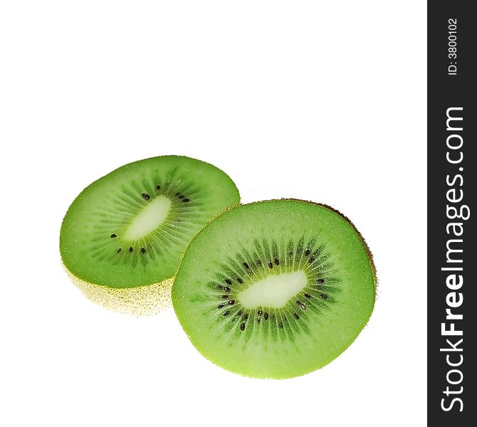 great green colors for these fresh kiwi bits. great green colors for these fresh kiwi bits