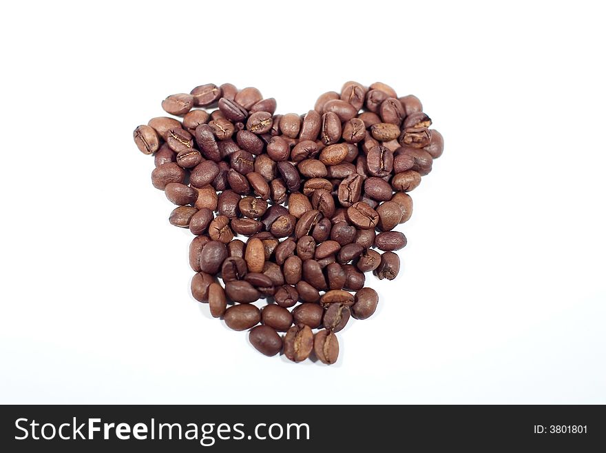 Coffee background: Close-up of a beans