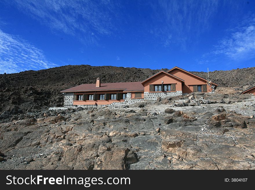 Mountain cabin on El Teide,Spain,Tenerife