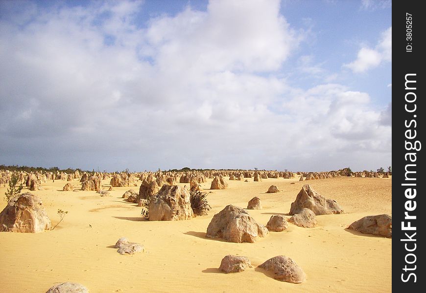 Look over the Pinnacle Desert, Western Australia