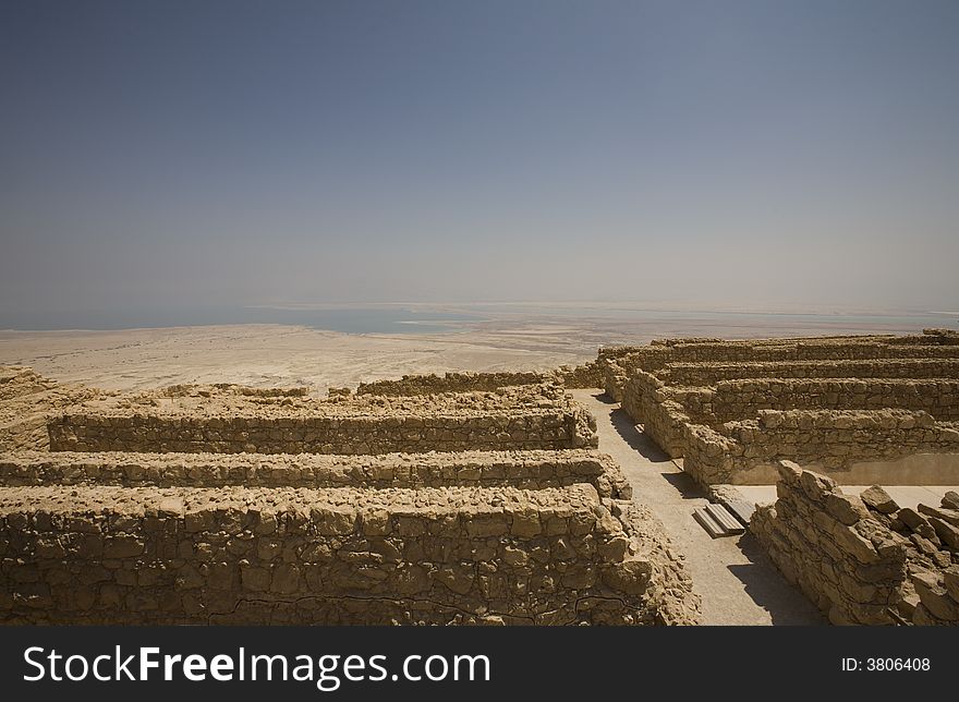 Ruins at Masada