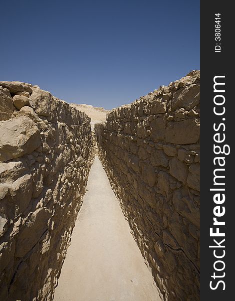 Storage room, Masada, Israel