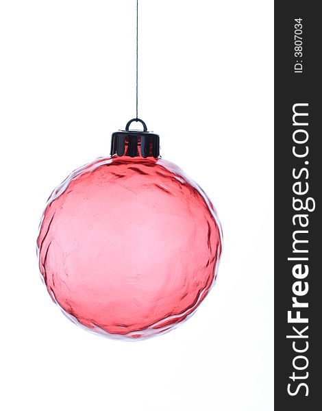 Christmas ornament on a white background