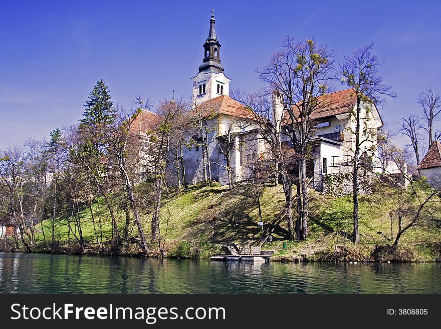 Lake bled romantic holiday destination. Lake bled romantic holiday destination