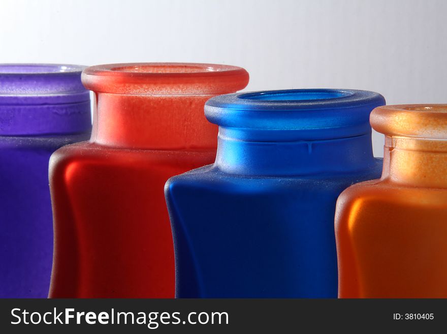 Some colors of original bottles. Some colors of original bottles