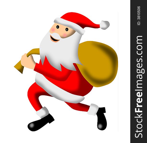 Vector art of on popular christmas icons. Vector art of on popular christmas icons