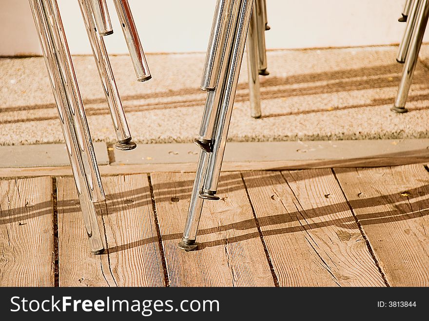 Abstract composition executed from the chrome plated legs of chairs for design of interiors.If you download this image, please let me know how you want to use it. This information is for my private use only. Thank you. Abstract composition executed from the chrome plated legs of chairs for design of interiors.If you download this image, please let me know how you want to use it. This information is for my private use only. Thank you.