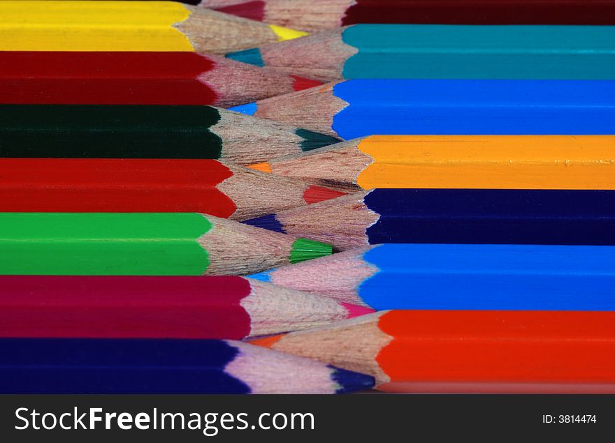 Image for the different color pencils