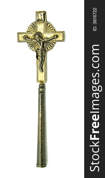 19th century Armenian priests cross. 19th century Armenian priests cross.