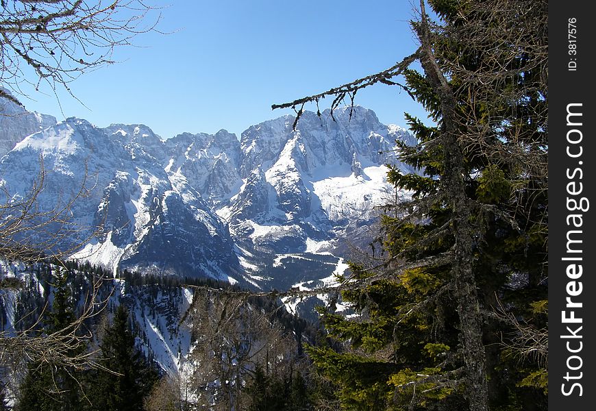 Mountains In Winter