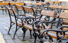 Benches Stock Image