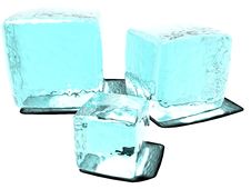Ice Cubes Royalty Free Stock Image
