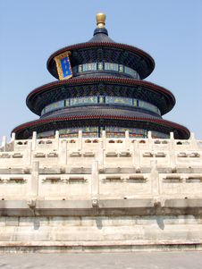 Temple Of Heaven In Beijing Royalty Free Stock Image Temple Of Heaven In Beijing Royalty Free Stock Image