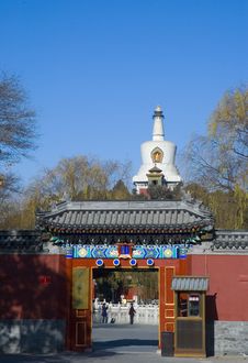 White Pagoda Royalty Free Stock Photos White Pagoda Royalty Free Stock Photos