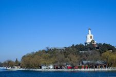 White Pagoda Royalty Free Stock Images White Pagoda Royalty Free Stock Images
