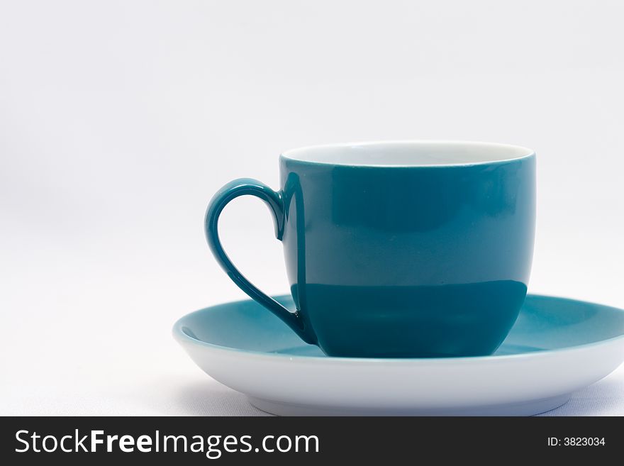 Blue Coffee Cup