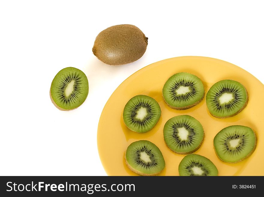 Kiwi is a tasty tropical fruit. Kiwi is a tasty tropical fruit