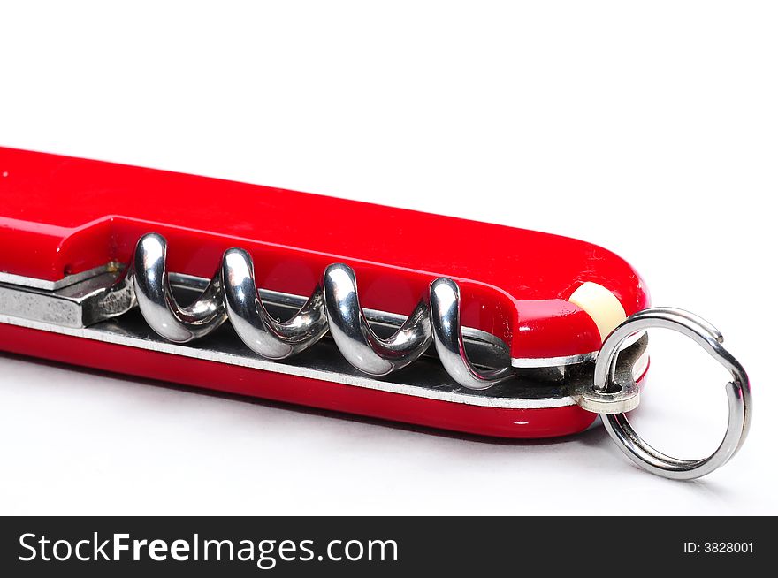 Useful red swiss army knife. Useful red swiss army knife