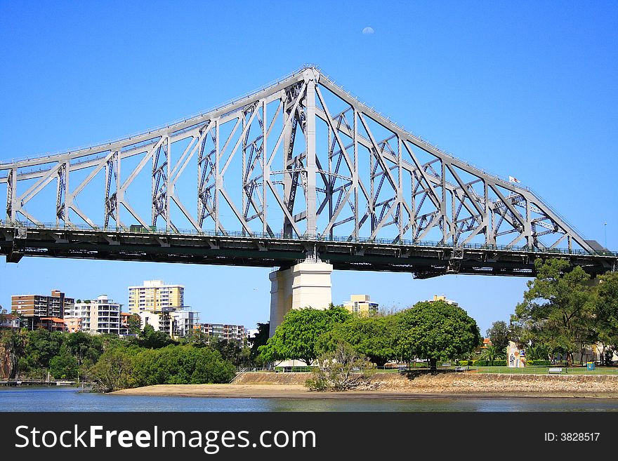 Brisbane Story Bridge In Australia
